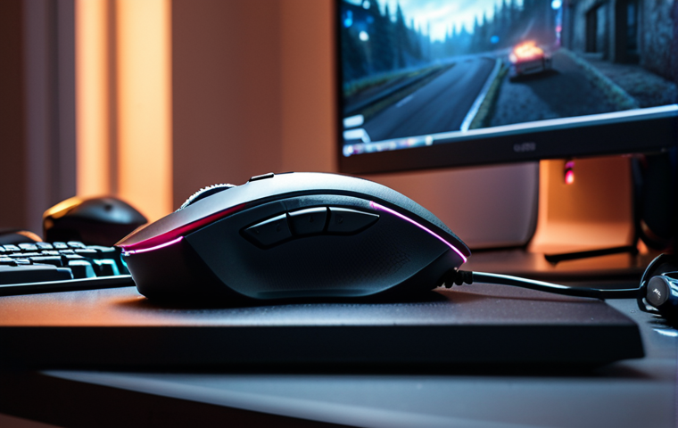 A focused Swedish gamer's hands on a high-performance gaming mouse, bathed in soft ambient light from a monitor displaying a blurred Valorant scene. The emphasis is on precision and control, with a sense of the player being deeply connected to their input device. Clean desk setup, subtle hints of a competitive environment. Hyper-detailed, realistic, cinematic.